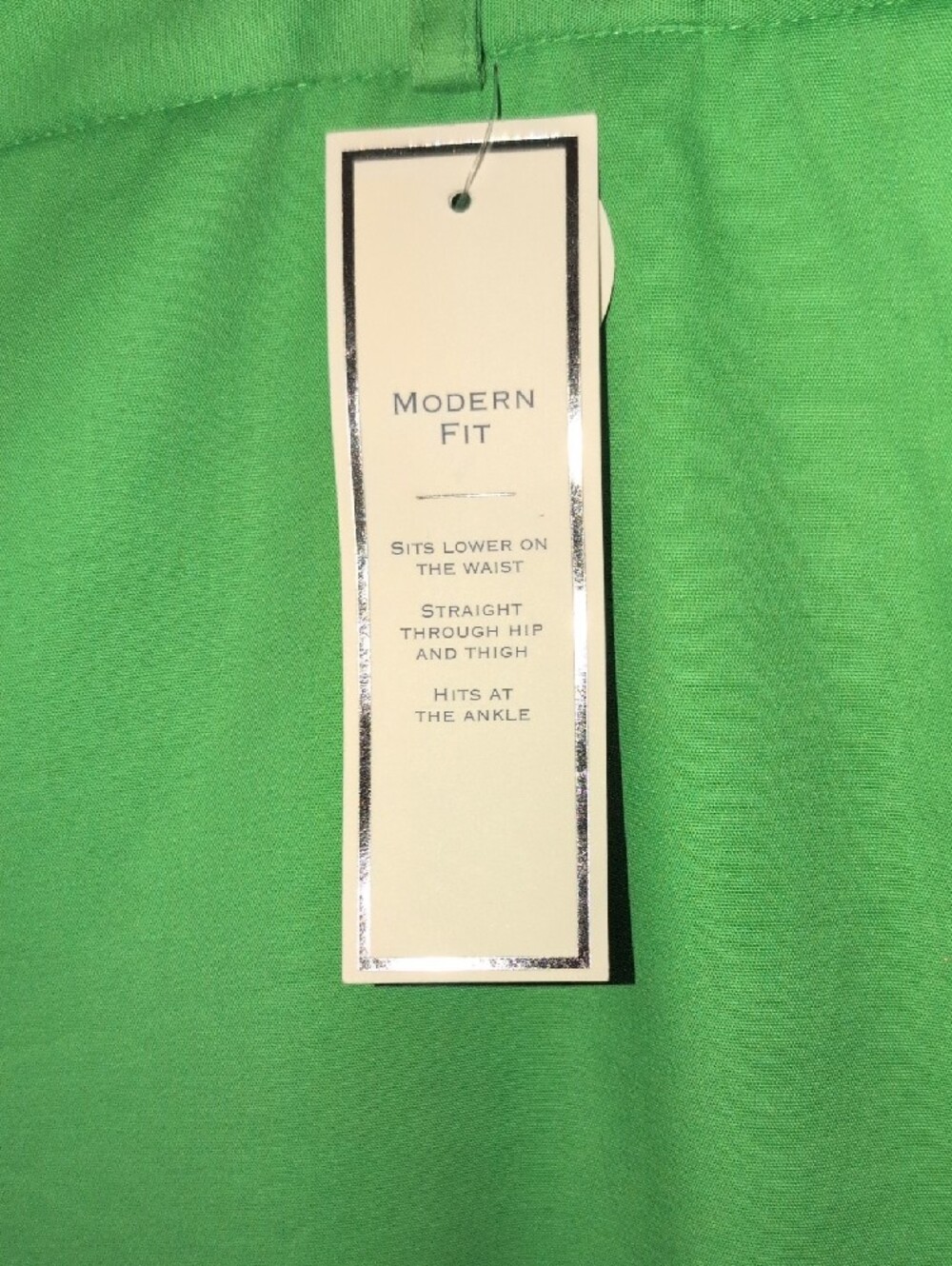 Charter Club Bright Green Stretch Trousers - Women's - Picture 5 of 5